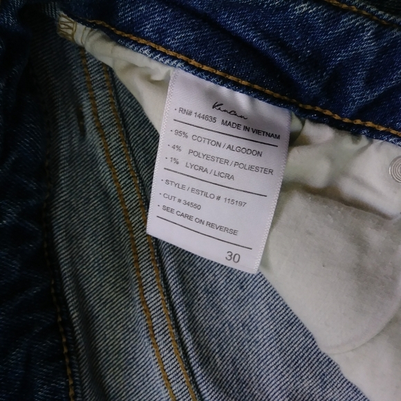 Kancan Distressed Mom Shorts - Picture 10 of 10